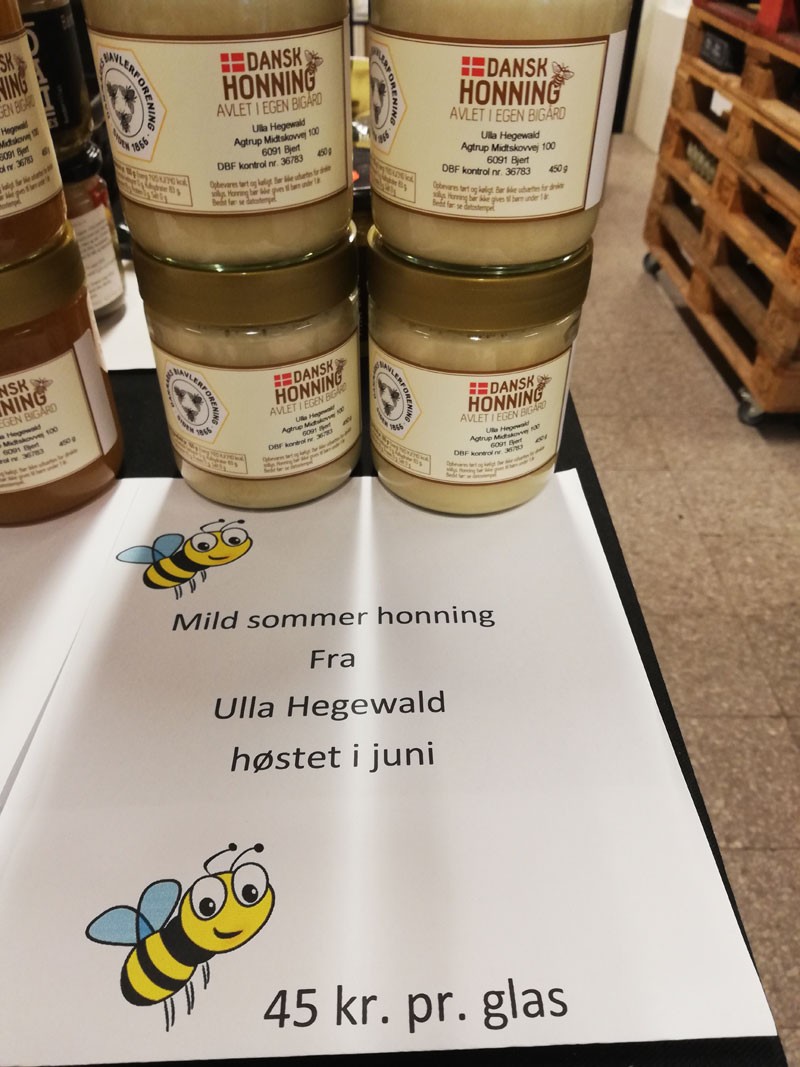 Mild Sommer Honning fra Ulla Hegewald
