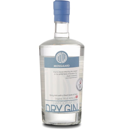 Mosgaard Handcrafted Dry Gin, 40%, 50 cl.
