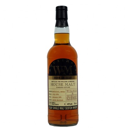 Glen Moray 2007 Single Malt 1st fill Bourbon Barrel 9 år whisky 48% 70 cl.