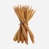 Gaffel, Bamboo, Natur, 12 stk., House Doctor