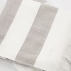 Meraki Håndklæde, Barbarum, Hvid og brune striber, 2 stk, 50x100 cm