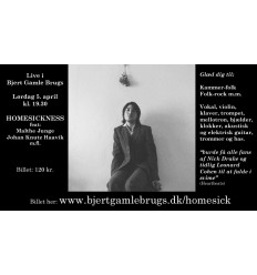 Koncert: HOMESICKNESS, 5.APRIL'25, billet 1 person