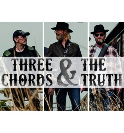 Koncert THREE CHORDS & THE TRUTH, lørdag 25. okt. kl. 19.30, 1 billet