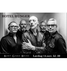 Koncert - Hotel Hunger - 14. nov. 2026 kl. 20 - 1 billet
