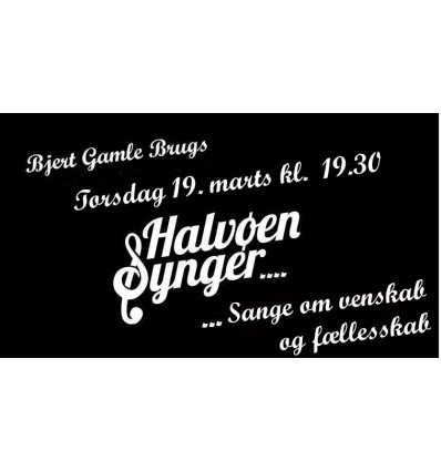 Halvøen Synger, 19. Marts 2026 , billet 1 person