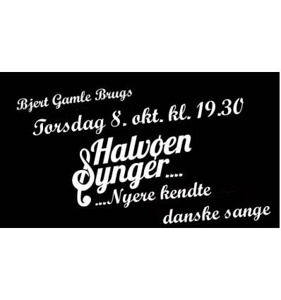 Halvøen Synger, 8. Okt. 2026 , billet 1 person