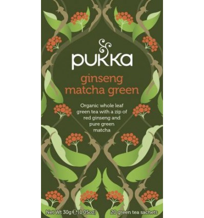Pukka Grøn te Ginseng Matcha Green Tea  Øko