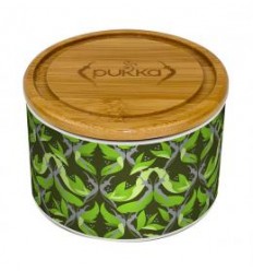Pukka Keramik-krukke med 10 breve Supreme Matcha Green