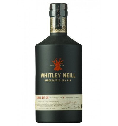 Whitley Neill Handcraftet Dry Gin, 43%, 70 cl.
