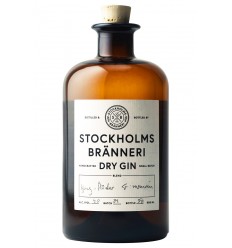 Stockholms Bränneri Dry Gin, 1/2 ltr., 40%, Økologisk