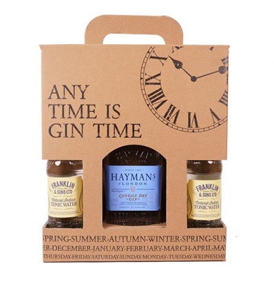 Gin Time - Hayman's London Dry Gin & 4 x Indian Tonic